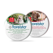 Foresto élősködő elleni nyakörv 8kg alatti kutyáknak