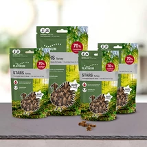 PLATINUM Stars Snack Turkey / jutalomfalat Pulykahúsból 4x185 g