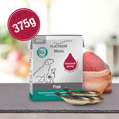 Menu Pure Fish /Tiszta Hal felnőtt nedvestáp/ - 72 x 375 gr